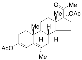 3,17-Dihydroxy-6-methyl-pregna-3,5-dien-20-one Diacetate