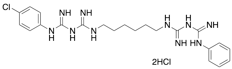 N1-(4-Chlorophenyl)-3,12-diimino-N14-phenyl-2,4,11,13-Tetraazatetradecanediimidamide Dihydrochloride