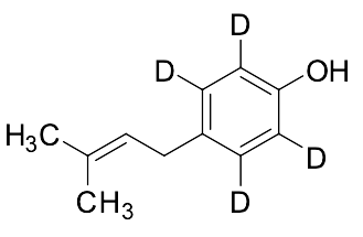 4-(3-Methylbut-2-en-1-yl)phen-2,3,5,6-d4-ol