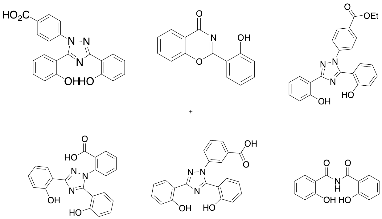 Deferasirox System Suitability Mixture (Deferasirox, Deferasirox Benzoxazinone Analog, Deferasirox Ethyl Ester, Deferasirox 1,2-Isomer, Deferasirox 1,3-Isomer and Salicylimide)