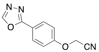 2-[4-(1,3,4-Oxadiazol-2-yl)phenoxy]acetonitrile
