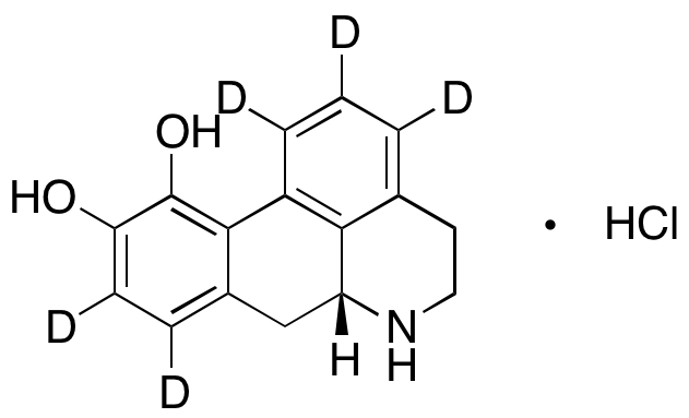 R-(-)-Norapomorphine Hydrochloride-d5 (Major)