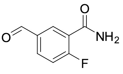 2-Fluoro-5-formylbenzamide