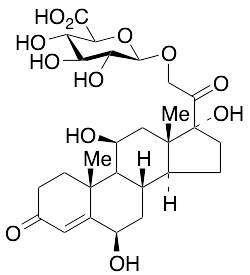 6-​beta-​Hydroxycortisol 21-O-beta-D-Glucuronide
