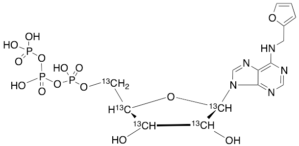 Kinetin Triphosphate-13C5