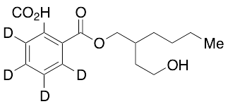 Mono(2-​(2-​hydroxyethyl)​hexyl) Phthalate-d4