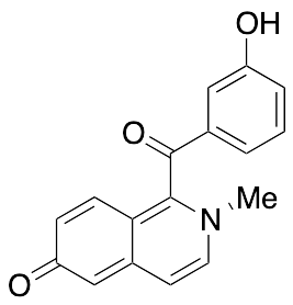 1-(3-Hydroxybenzyl)-2-methylisoquinolin-6(2H)-one