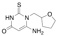 6-Amino-2,3-dihydro-1-[(tetrahydro-2-furanyl)methyl]-2-thioxo-4(1H)-pyrimidinone