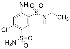 6-Amino-4-chloro-N1-ethyl-1,3-benzenedisulfonamide