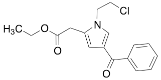 Ethyl 2-(4-Benzoyl-1-(2-chloroethyl)-1H-pyrrol-2-yl)acetate