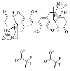 2,2’-Bis(N-Methyl Naltrexone) bis(2,2,2-trifluoroacetate)