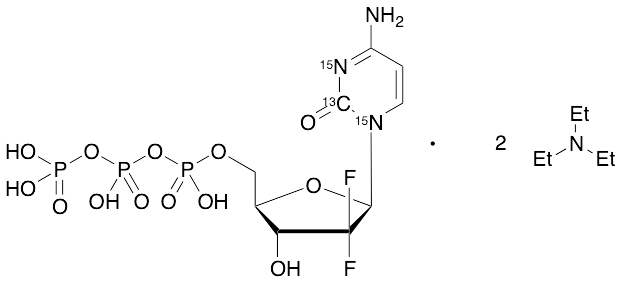 Gemcitabine Triphosphate-13C,15N2 Ditriethylamine