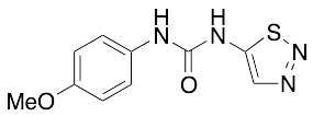 N-(4-Methoxyphenyl)-N'-1,2,3-thiadiazol-5-yl-urea