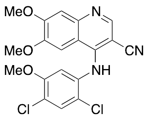 4-[(2,4-Dichloro-5-methoxyphenyl)amino]-6,7-dimethoxy-3-quinolinecarbonitrile