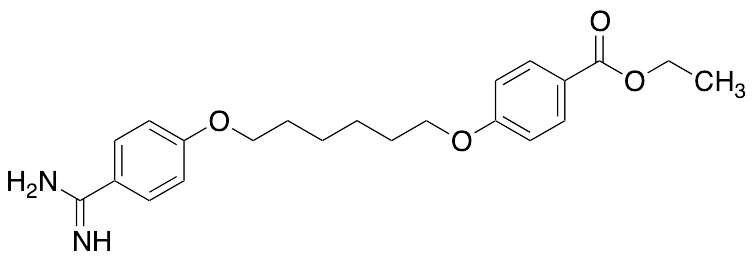 Ethyl 4[[6-(4-Carbamimidoylphenoxy)hexyl]oxy]benzoate