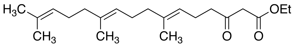 (6E,10E)-7,11,15-Trimethyl-3-oxohexadeca-6,10,14-trienoic Acid, Ethyl Ester,(Mixture of Isomers)