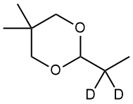 2-Ethyl-1,1-d2-5,5-dimethyl-1,3-dioxane