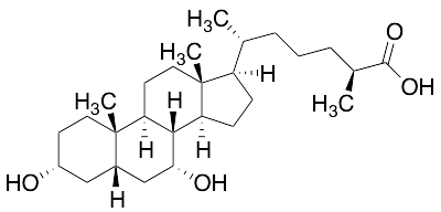 (25S)-3alpha,7alpha-Dihydroxy-5beta-cholestan-26-oic Acid