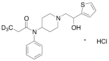 beta-Hydroxythiofentanyl-d3 Hydrochloride