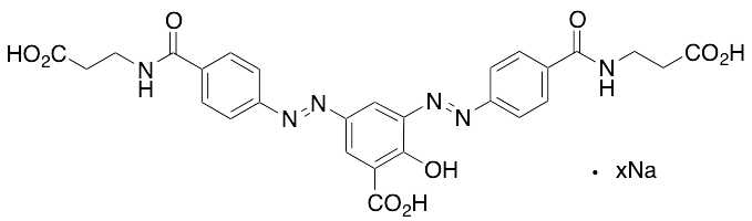3-[(1E)-2-[4-[[(2-Carboxyethyl)amino]carbonyl]phenyl]diazenyl] Balsalazide Sodium Salt (>90%)