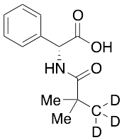 (R)-2-Phenyl-2-(pivalamido-d3)acetic Acid