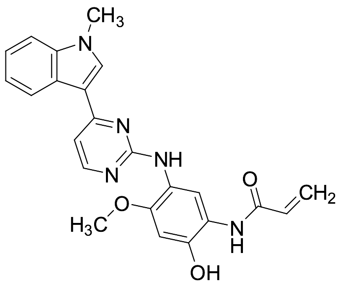 N-(2-Hydroxy-4-methoxy-5-((4-(1-methyl-1H-indol-3-yl)pyrimidin-2-yl)amino)phenyl)acrylamide