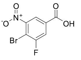4-Bromo-3-fluoro-5-nitrobenzoic Acid