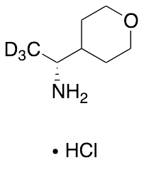 (1R)​-​1-​Tetrahydro-​2H-​pyran-​4-​ylethanamine-d3