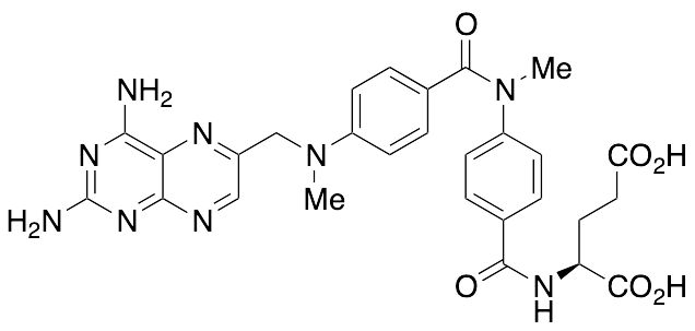 (2S)-2-(4-(4-(((2,4-diaminopteridin-6-yl)methyl)(methyl)amino)-N-methylbenzamido)benzamido)pentanedioic Acid