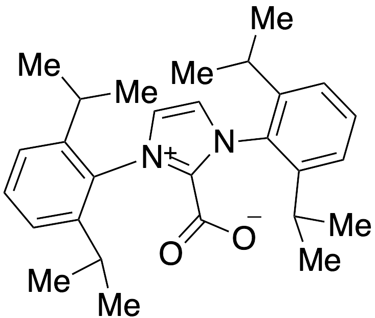 1,3-Bis[2,6-bis(1-methylethyl)phenyl]-2-carboxy-1H-imidazolium Inner Salt
