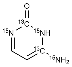 Cytosine-13C2,15N3