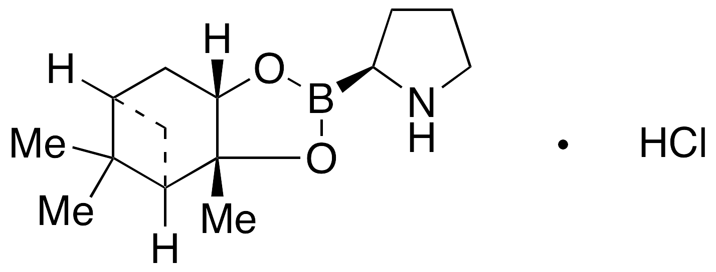 (1R,2R,3S,5R)-Pinanediol Pyrrolidine-2S-boronate Hydrochloride