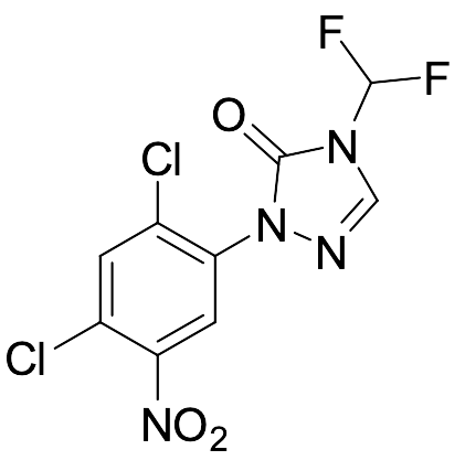 1-(2,4-Dichloro-5-nitrophenyl)-4-(difluoromethyl)-1H-1,2,4-triazol-5-one