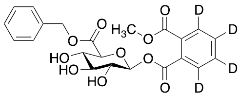 Monomethyl Phthalate-d4 O-Benzyl O-Beta-D-Glucuronide