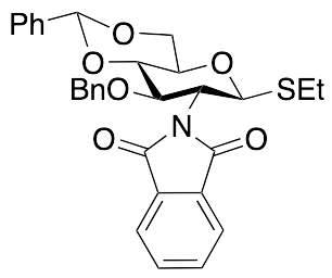 Ethyl 3-O-benyl-4,6-O-[(R)-phenylmethylene]-1-thio-a-D-Mannopyranoside