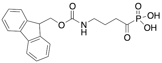 (4-((((9H-Fluoren-9-yl)methoxy)carbonyl)amino)butanoyl)phosphonic Acid
