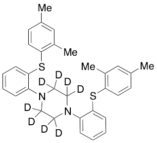 N’-[2-[2,4-Dimethylphenyl)thio]phenyl] Vortioxetine-d8