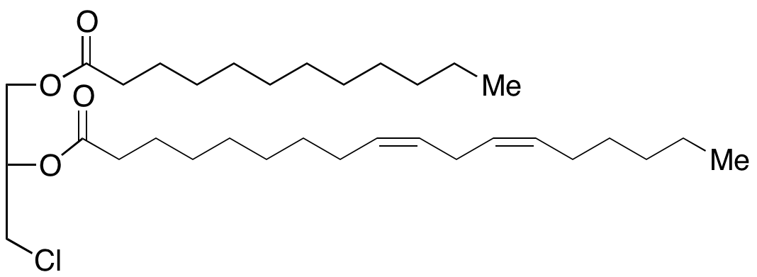 rac 1-Lauroyl-2-linoleoyl-3-chloropropanediol (>90%)