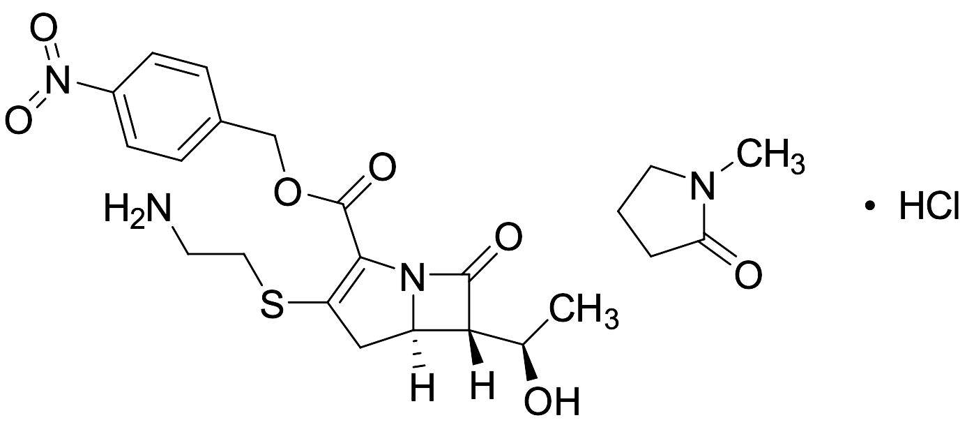Thienamycin p-Nitrobenzyl Ester with N-Methylpyrrolidinone