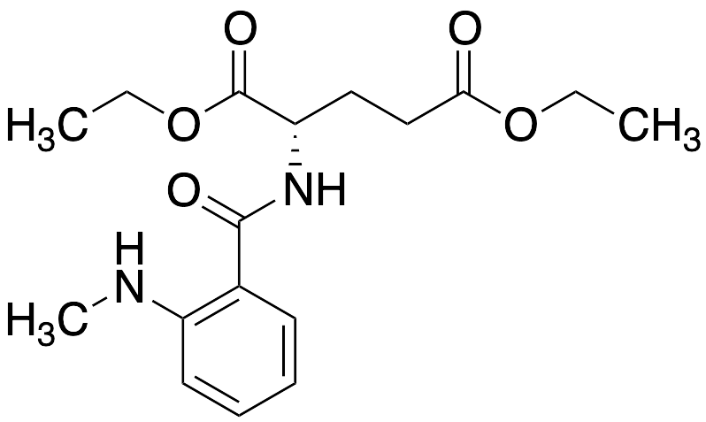 Diethyl N-(2-Methylaminobenzoyl)-L-glutamate