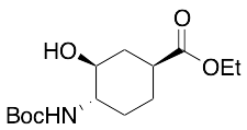(1S,3S,4S)-4-[[(1,1-Dimethylethoxy)carbonyl]amino]-3-hydroxycyclohexanecarboxylic Acid Ethyl Ester