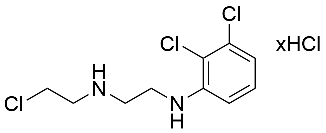 N1-(2-Chloroethyl)-N2-(2,3-dichlorophenyl)ethane-1,2-diamine Hydrochloride (>80%)