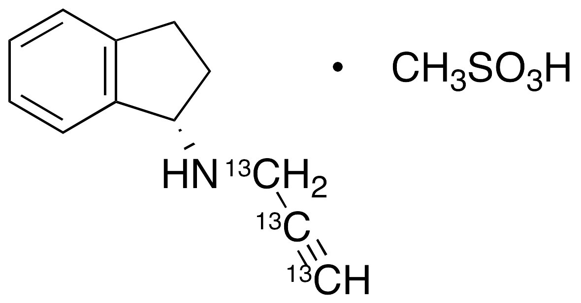 (S)-Rasagiline-13C3 Mesylate
