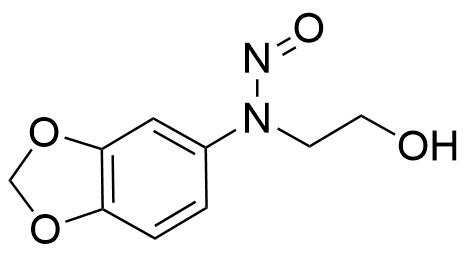 N-Nitroso 2-(1,3-Benzodioxol-5-ylamino)ethanol