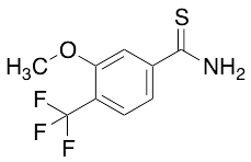 3-Methoxy-4-trifluoromethylbenzenecarbothiamide