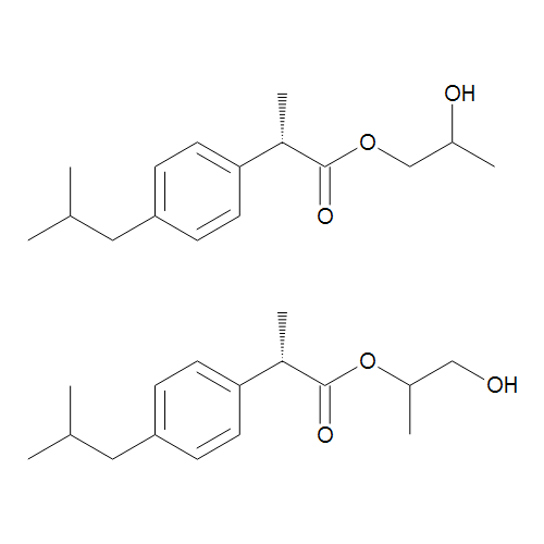 Dexibuprofen 1,2-Propylene Glycol Esters (Mixture of Regio- and Stereoisomers)