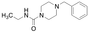 N-Ethyl-4-(phenylmethyl)-1-piperazinecarboxamide