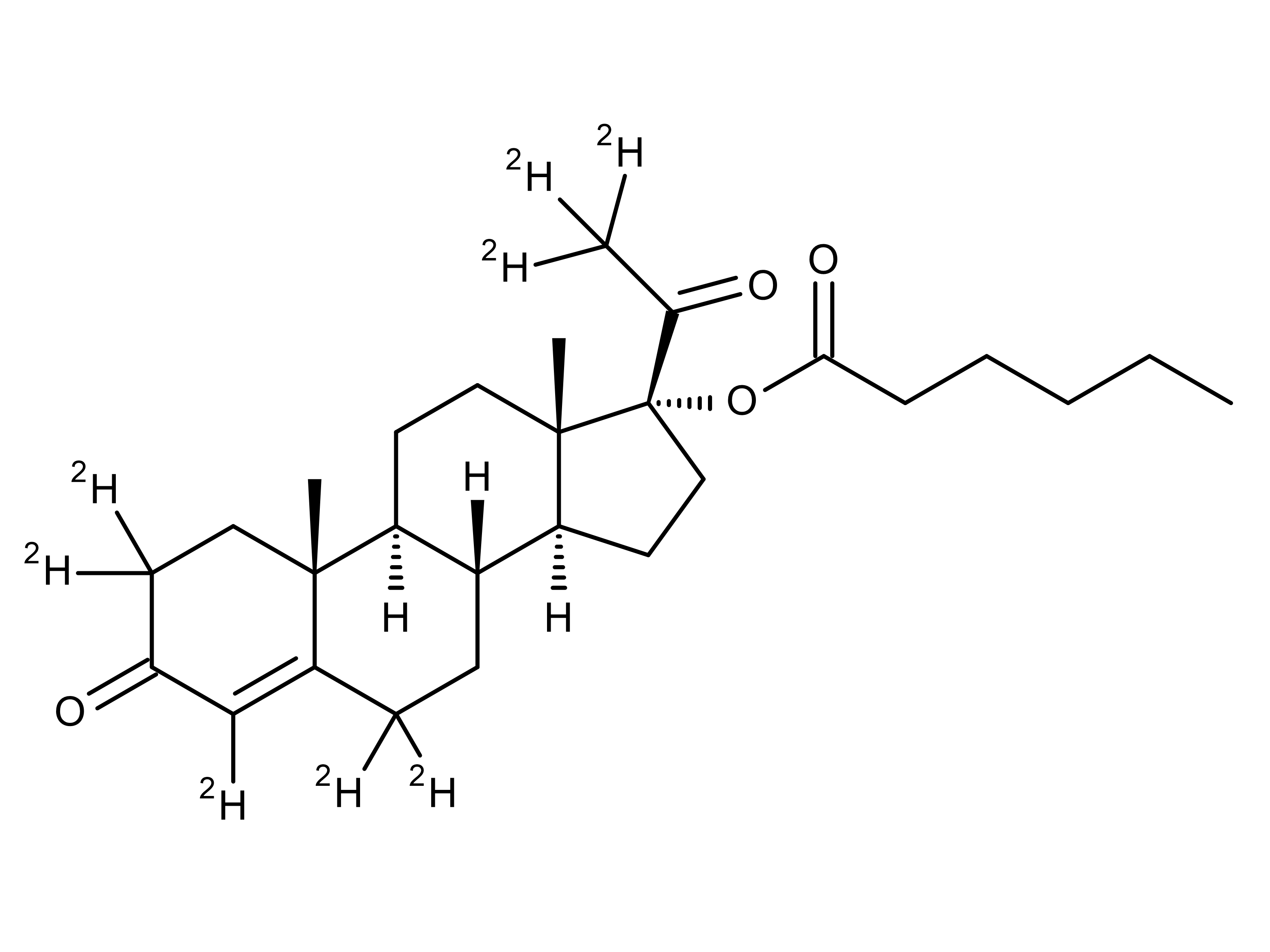 4-Pregnen-17Alpha-ol-3,20-dione-2,2,4,6,6,21,21,21-d8 Hexanoate