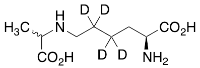 NEpsilon-(1-Carboxyethyl)-L-lysine-d4 (Mixture of Diastereomers)