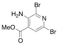 Methyl 3-Amino-2,6-dibromoisonicotinate